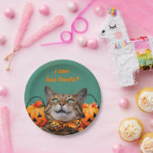 Ich kann Leckereien auf Papier Teller haben (Party)