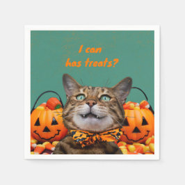 Ich kann Leckereien Papier Napkins Serviette