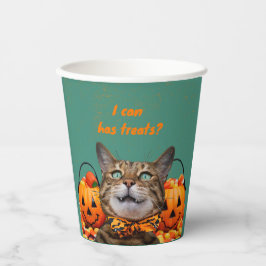 Ich kann Leckereien Papieraufnahmen haben Pappbecher