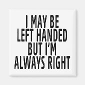 Ich kann links werden magnet (Vorne)