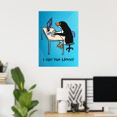 Ich kann Linux haben? Poster (Heimbüro)