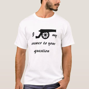 Ich kann meine Antwort auf Ihre Frage nicht beantw T-Shirt