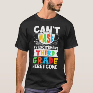 Ich kann meine Begeisterung Dritter Klasse nicht f T-Shirt