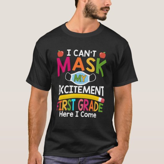 Ich kann meine Begeisterung nicht nachfragen, wenn T-Shirt (Vorderseite)