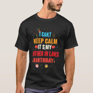 Ich kann meine Mutter im Jura zum Geburtstag nicht T-Shirt