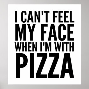 Ich kann meinem Gesicht nicht glauben, wenn ich Poster