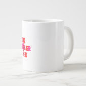 Ich kann mich nicht an den Titel erinnern, aber.. Jumbo-Tasse (Vorderseite Rechts)