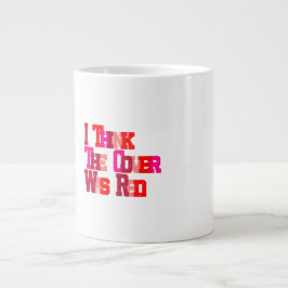 Ich kann mich nicht an den Titel erinnern, aber.. Jumbo-Tasse