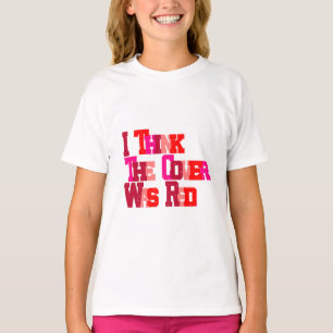 Ich kann mich nicht an den Titel erinnern, aber.. T-Shirt