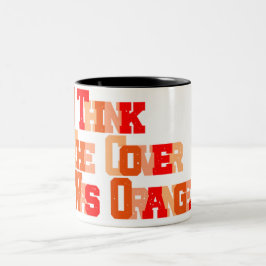 Ich kann mich nicht an den Titel erinnern, aber.. Zweifarbige Tasse