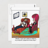 Ich kann mich nicht auf meinen Computer beziehen Postkarte (Vorne/Hinten)