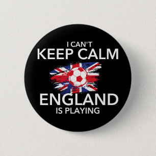 Ich kann mich nicht beruhigen England spielt - Fuß Button