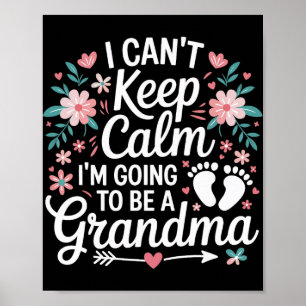 Ich kann mich nicht beruhigen, ich werde Oma New G Poster