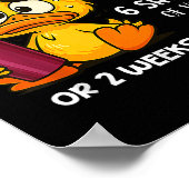 Ich kann mich nicht entscheiden, ob ich einen XL-K Poster (Ecke)