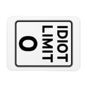 Ich kann mich nicht mehr mit Idioten befassen Magnet (Horizontal)