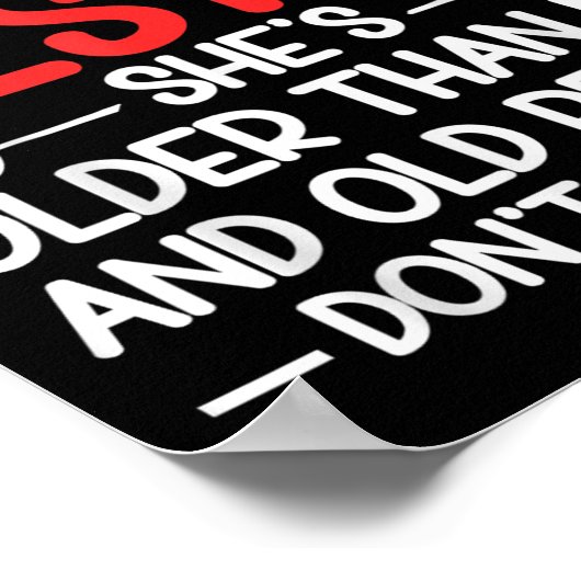 Ich kann mich nicht mit meiner Person streiten, di Poster (Ecke)