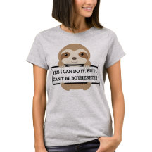 Ich kann mich nicht um das komische Sloth-Design k