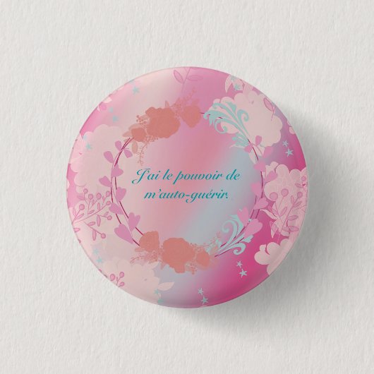 Ich kann mich selbst heilen button (Vorderseite)