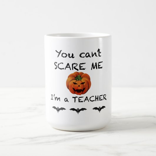 Ich kann mir die Halloween-Tasse des Teachers nich Kaffeetasse (Mittel)