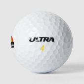 Ich kann mir nicht einmal einen glühenden Gay Prid Golfball (Logo)