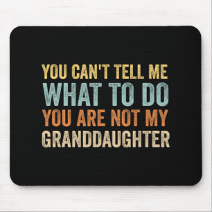 Ich kann mir nicht sagen, was ich tun soll, du bis mousepad