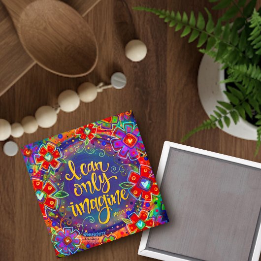 "Ich kann mir nur vorstellen" Inspirivity Magnet