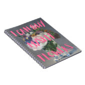 Ich kann mir selbst Blume Notebook kaufen Notizblock (Rechte Seite)