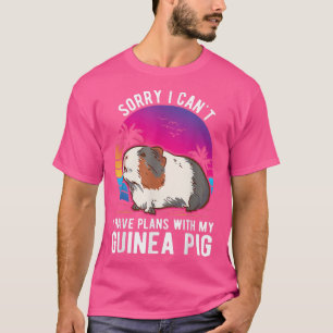 Ich kann mit meiner Guinea Pig 2743 keine Pläne ha T-Shirt