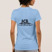 Ich kann möglicherweise nicht Frau Right But I T-Shirt (Rückseite)