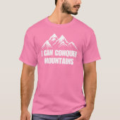 Ich kann Mountain Shirt Adventure Wandern T-Shirt (Vorderseite)