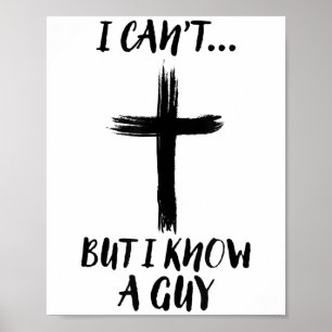 Ich kann nicht, aber ich kenne einen Typ Jesus Cro Poster