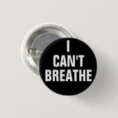 Ich kann nicht atmen button (Vorne & Hinten)