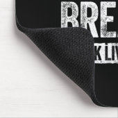 Ich kann nicht atmen Schwarze Leben Mousepad (Ecke)