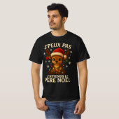 Ich kann nicht auf den Weihnachtsmann warten T-Shirt (Vorne ganz)