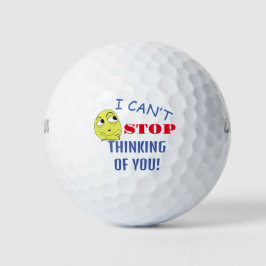 Ich kann nicht aufhören, an dich zu denken golfball