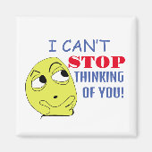 Ich kann nicht aufhören, an dich zu denken magnet (Vorne)