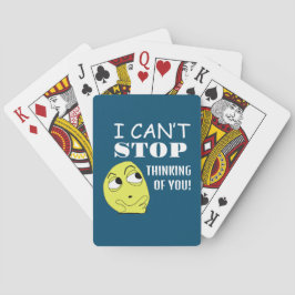 Ich kann nicht aufhören, an dich zu denken spielkarten