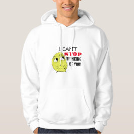 Ich kann nicht aufhören, an Sie zu denken, editier Hoodie