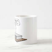 Ich kann nicht aufstehen kaffeetasse (Mittel)