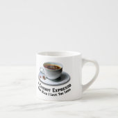 Ich kann nicht ausdrücken, wie viel ich dir Liebe  Espressotasse (Rechts)