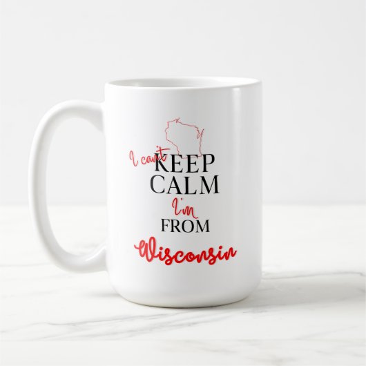 Ich kann nicht Behalten, dass ich aus der Wyoming  Kaffeetasse (Links)