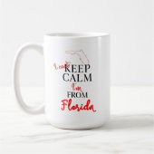 Ich kann nicht Behalten, dass ich aus Florida bin Kaffeetasse (Links)