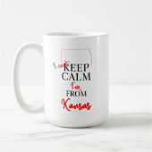 Ich kann nicht Behalten, dass ich aus Kansas komme Kaffeetasse (Links)