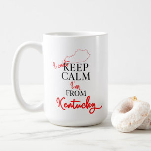 Ich kann nicht Behalten, dass ich aus Kentucky kom Kaffeetasse