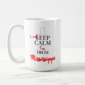 Ich kann nicht Behalten, dass ich aus Mississippi Kaffeetasse (Links)