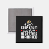 Ich kann nicht Behalten, dass mein Sohn beim Hochz Magnet (Vorderseite/Rückseite)