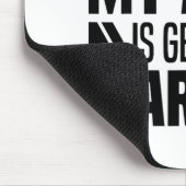 Ich kann nicht Behalten, dass meine Tante heiraten Mousepad (Ecke)