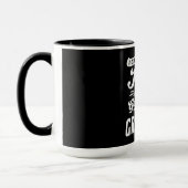 Ich kann nicht Behalten, dass Ruhe ein Oma werden Tasse (Links)