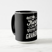 Ich kann nicht Behalten, dass Ruhe ein Oma werden Tasse (Vorderseite Links)
