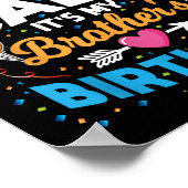 Ich kann nicht Behalten Ruhe, es ist mein Bruder G Poster (Ecke)